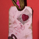 Paper Calliope Chocolate Berry Valentine Tag