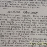 Paper Calliope ancient book page