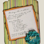 Vintage recipe tag by Paper Calliope–BBQ