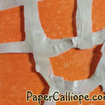 Making a mask with–can you guess?