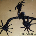 Paper-Calliope-creepy-plant-spider