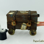 Hocus Pocus-Altered Art Houdini Trunk