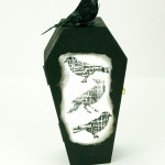 Trick out your treats with this altered art coffin
