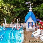 Summer at the shore–an altered art miniature beach scene with bait and snack shack Summer at the shore–an altered art miniature beach scene with bait and snack shack