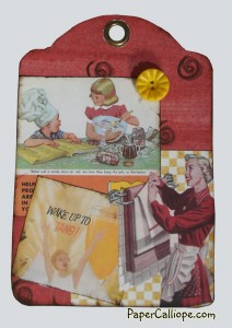 Retro Refrigerator Recipe Tag by Paper Calliope-Tang