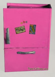 Retro Refrigerator by Paper Calliope